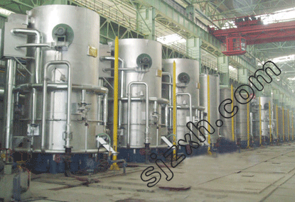 Gas heating bright hood annealing furnace